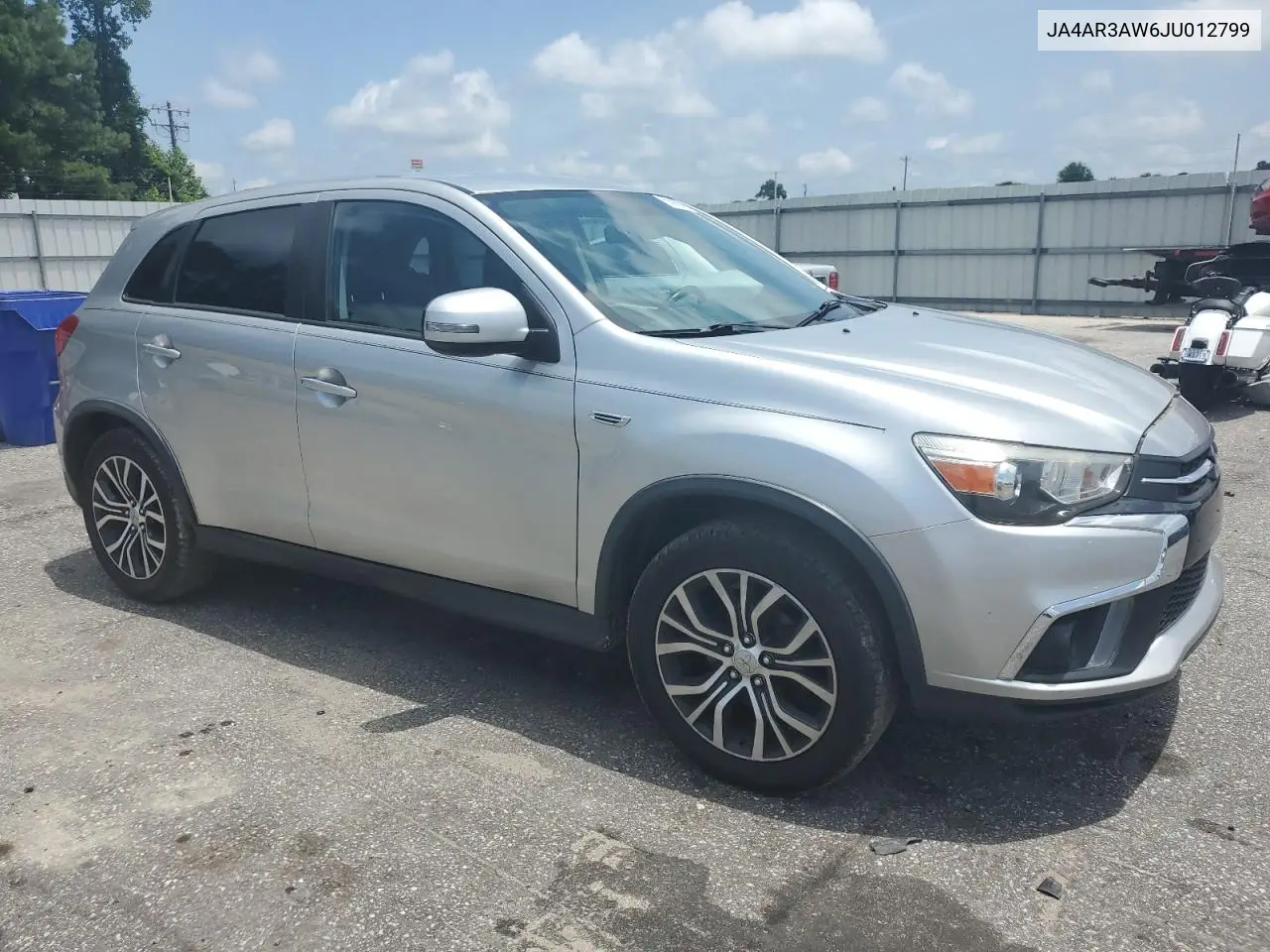 2018 Mitsubishi Outlander Sport Es VIN: JA4AR3AW6JU012799 Lot: 62988455