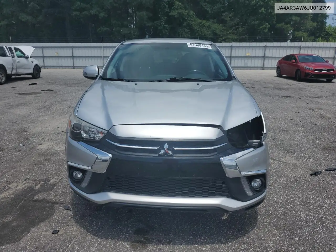 2018 Mitsubishi Outlander Sport Es VIN: JA4AR3AW6JU012799 Lot: 62988455