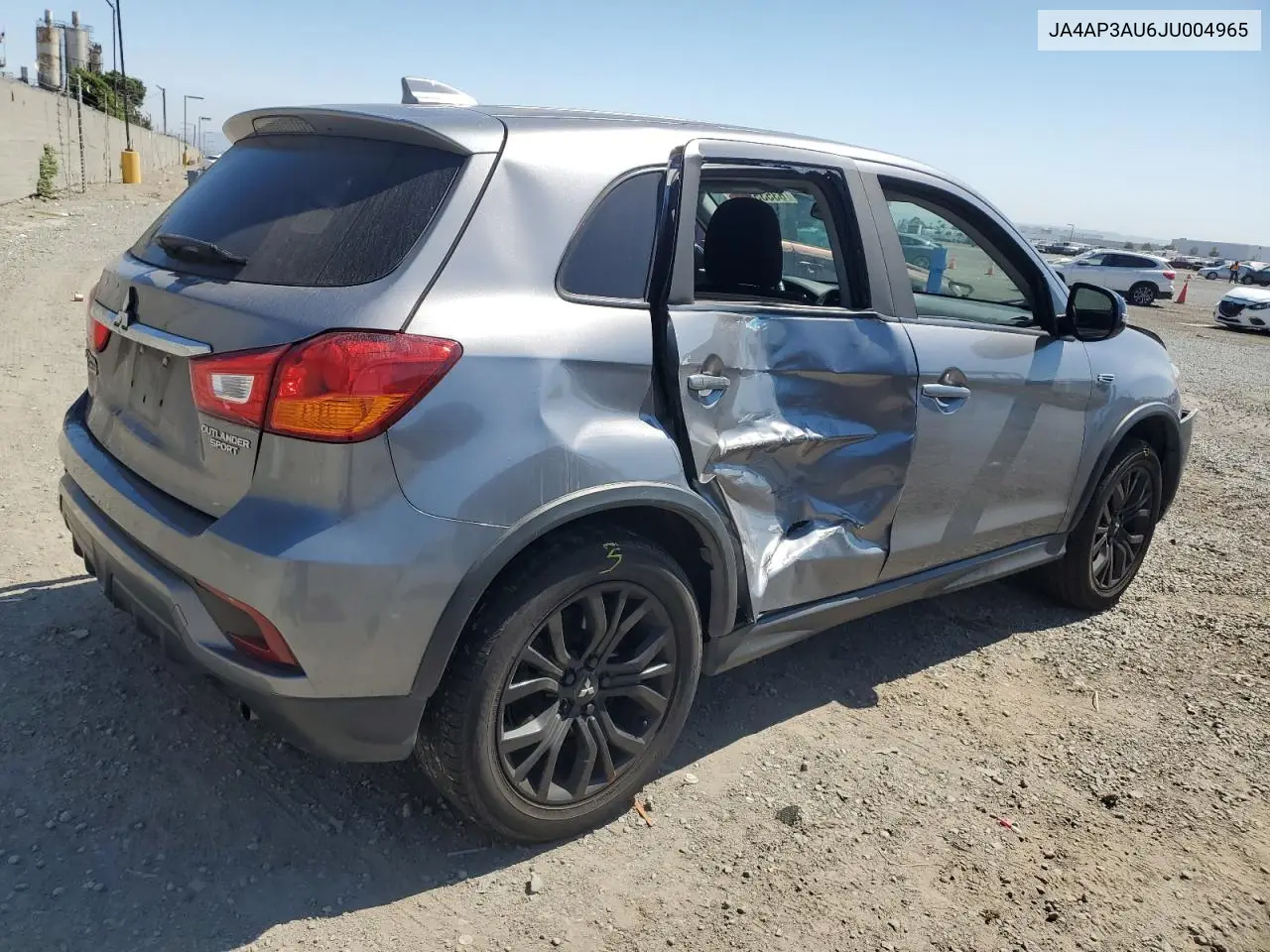 2018 Mitsubishi Outlander Sport Es VIN: JA4AP3AU6JU004965 Lot: 63535865