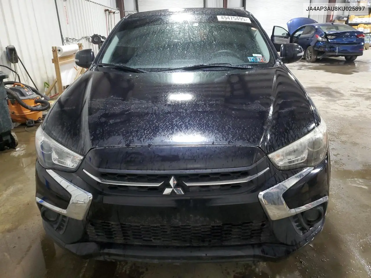 2019 Mitsubishi Outlander Sport Es VIN: JA4AP3AU8KU025897 Lot: 49475495