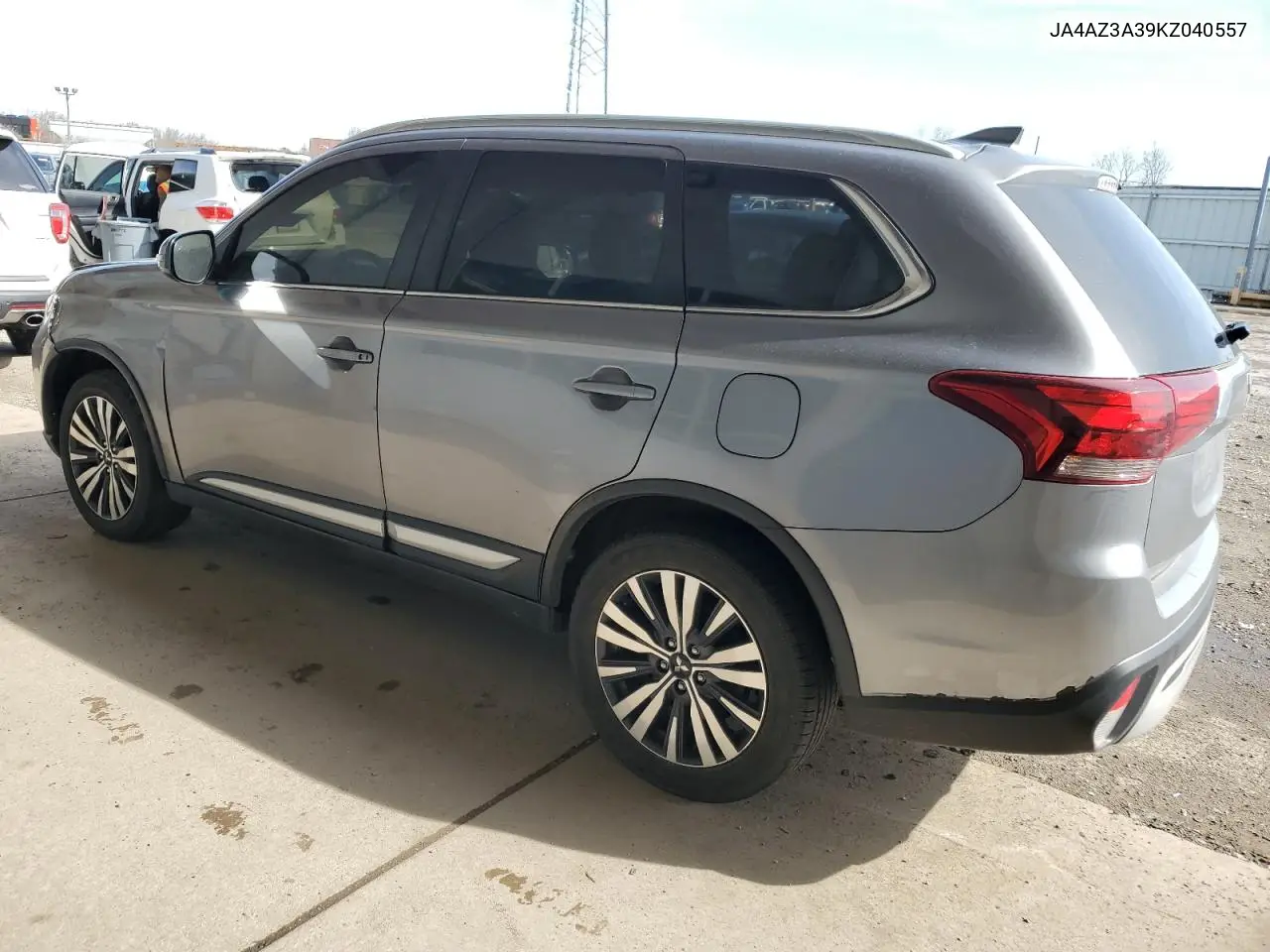 2019 Mitsubishi Outlander Se VIN: JA4AZ3A39KZ040557 Lot: 51638085