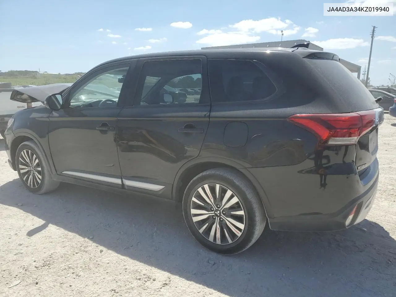 2019 Mitsubishi Outlander Se VIN: JA4AD3A34KZ019940 Lot: 52860795
