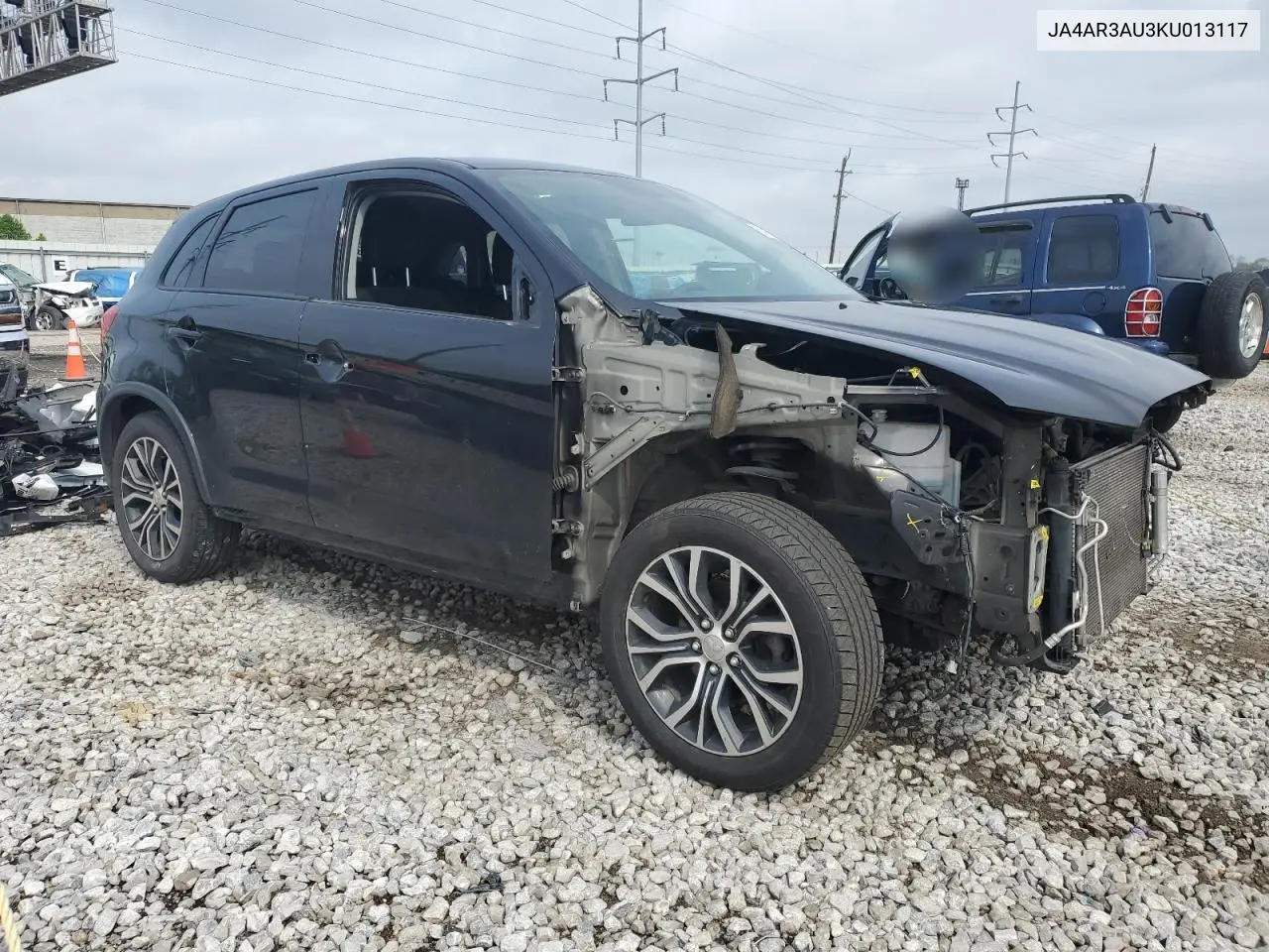 2019 Mitsubishi Outlander Sport Es VIN: JA4AR3AU3KU013117 Lot: 53947445