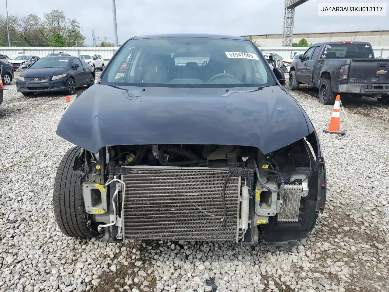 2019 Mitsubishi Outlander Sport Es VIN: JA4AR3AU3KU013117 Lot: 53947445
