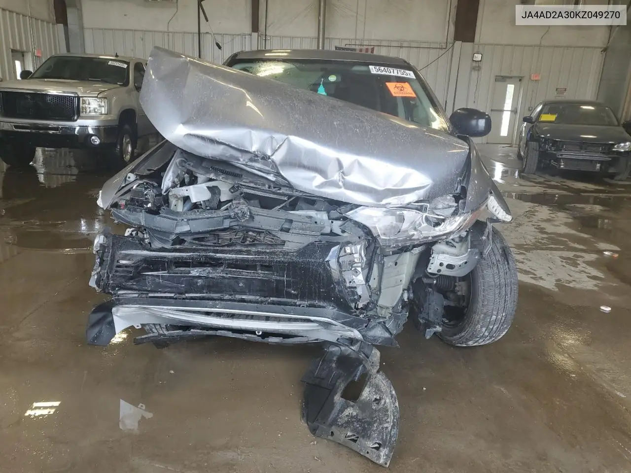 2019 Mitsubishi Outlander Es VIN: JA4AD2A30KZ049270 Lot: 56407755