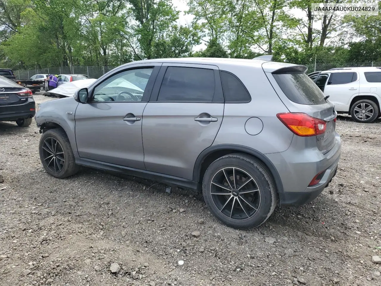 2019 Mitsubishi Outlander Sport Se VIN: JA4AP4AU0KU024829 Lot: 56424845