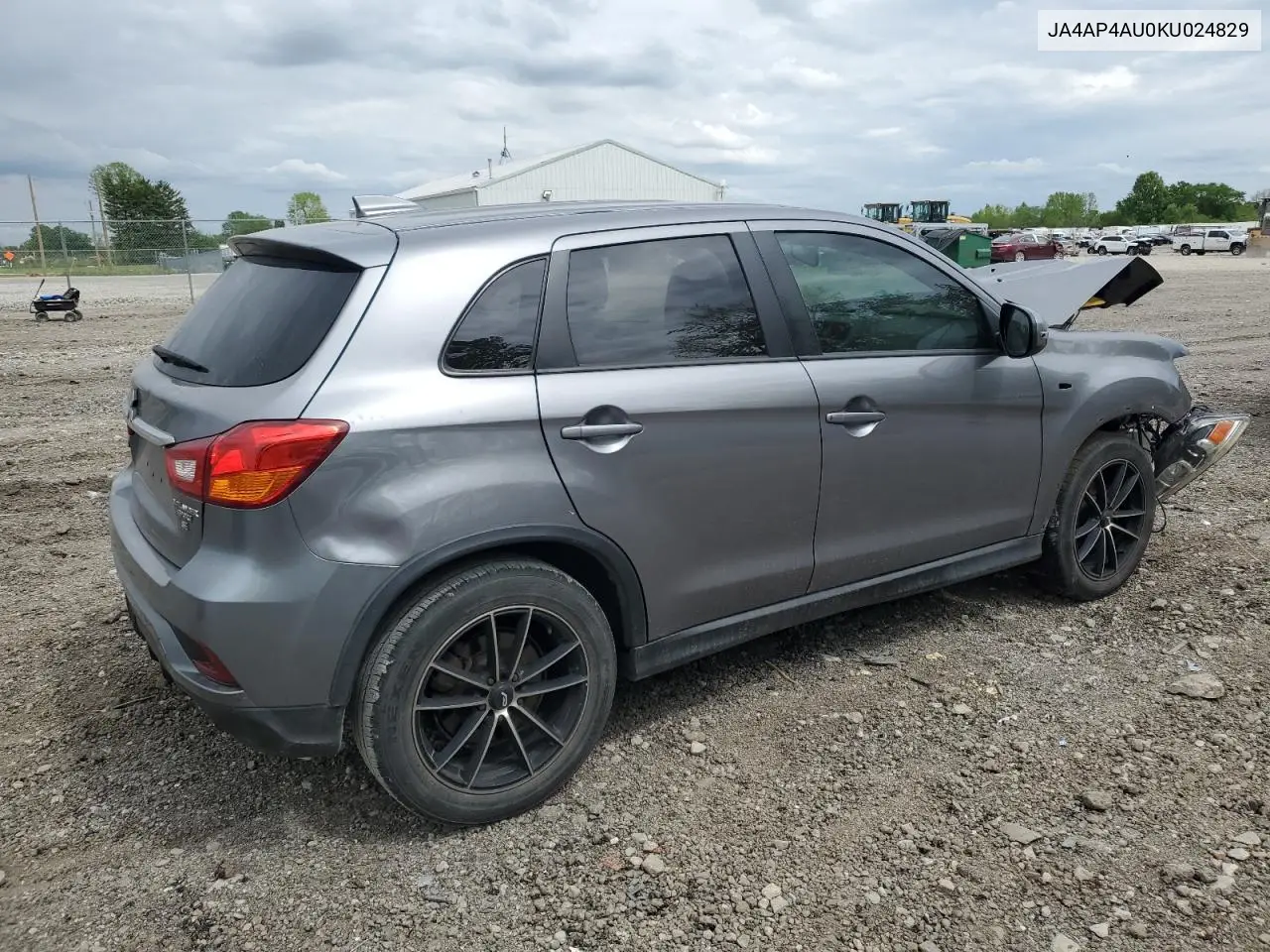 2019 Mitsubishi Outlander Sport Se VIN: JA4AP4AU0KU024829 Lot: 56424845