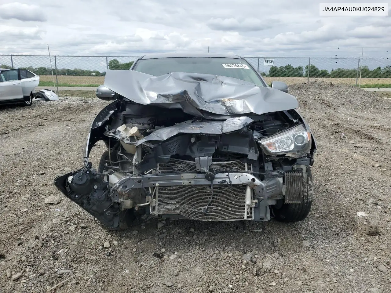 2019 Mitsubishi Outlander Sport Se VIN: JA4AP4AU0KU024829 Lot: 56424845