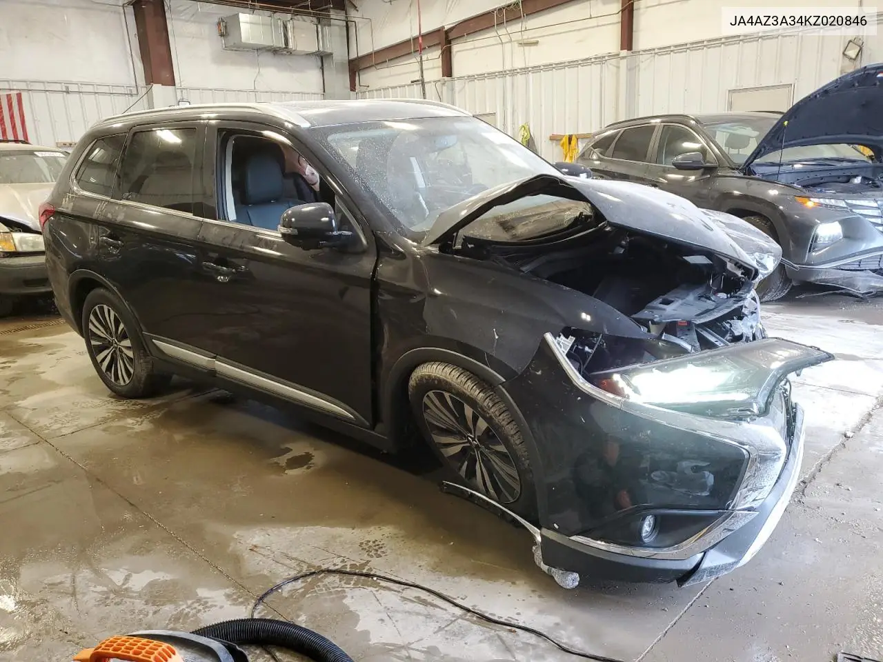 2019 Mitsubishi Outlander Se VIN: JA4AZ3A34KZ020846 Lot: 56519195