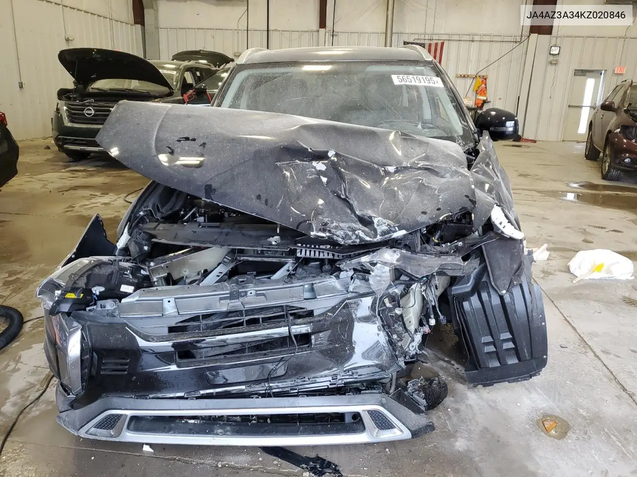 2019 Mitsubishi Outlander Se VIN: JA4AZ3A34KZ020846 Lot: 56519195