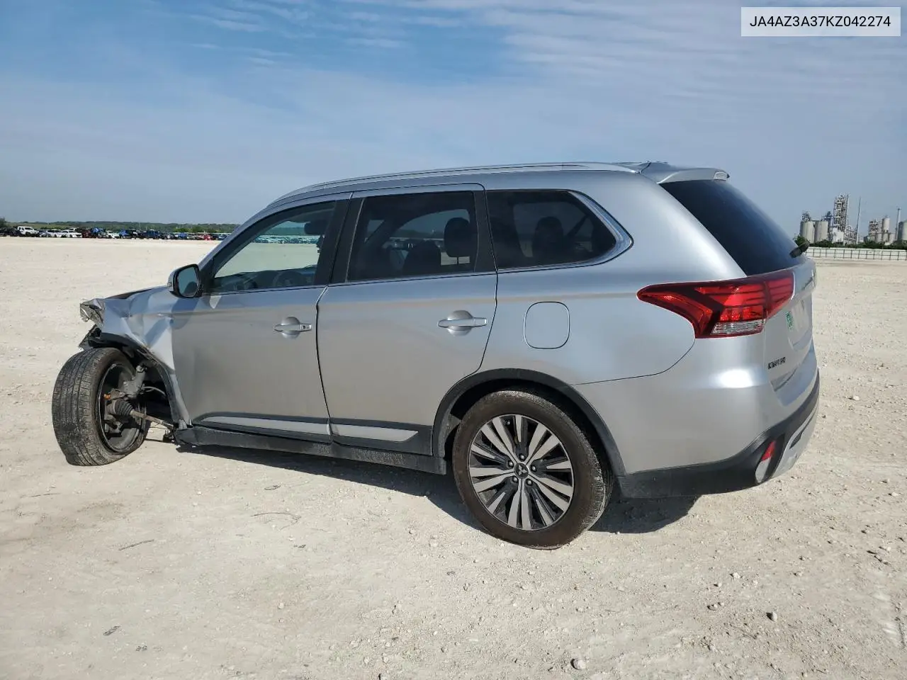 2019 Mitsubishi Outlander Se VIN: JA4AZ3A37KZ042274 Lot: 56708265