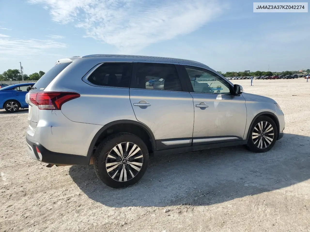 2019 Mitsubishi Outlander Se VIN: JA4AZ3A37KZ042274 Lot: 56708265