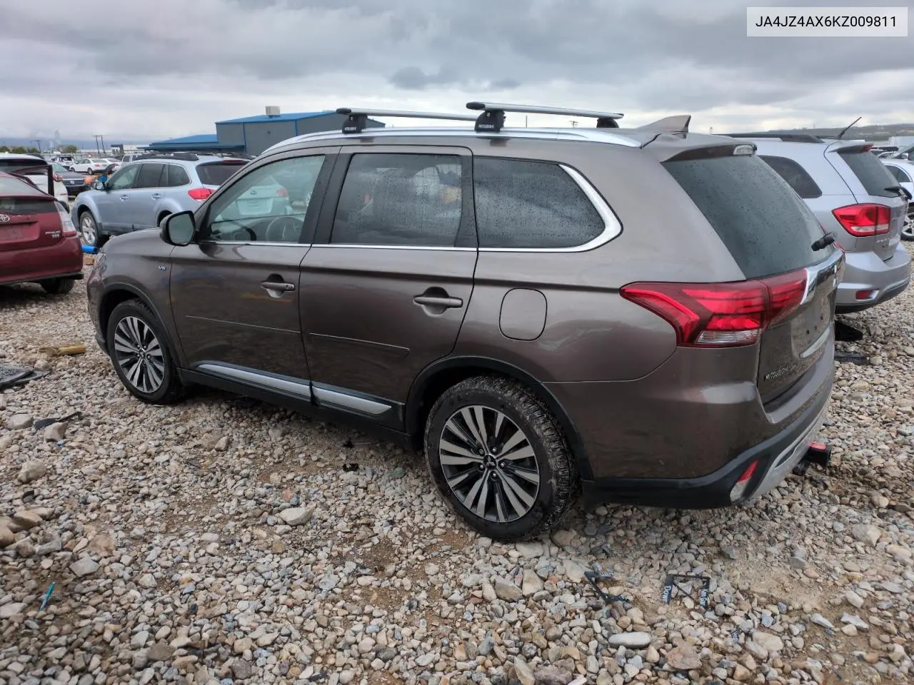 2019 Mitsubishi Outlander Gt VIN: JA4JZ4AX6KZ009811 Lot: 56753645