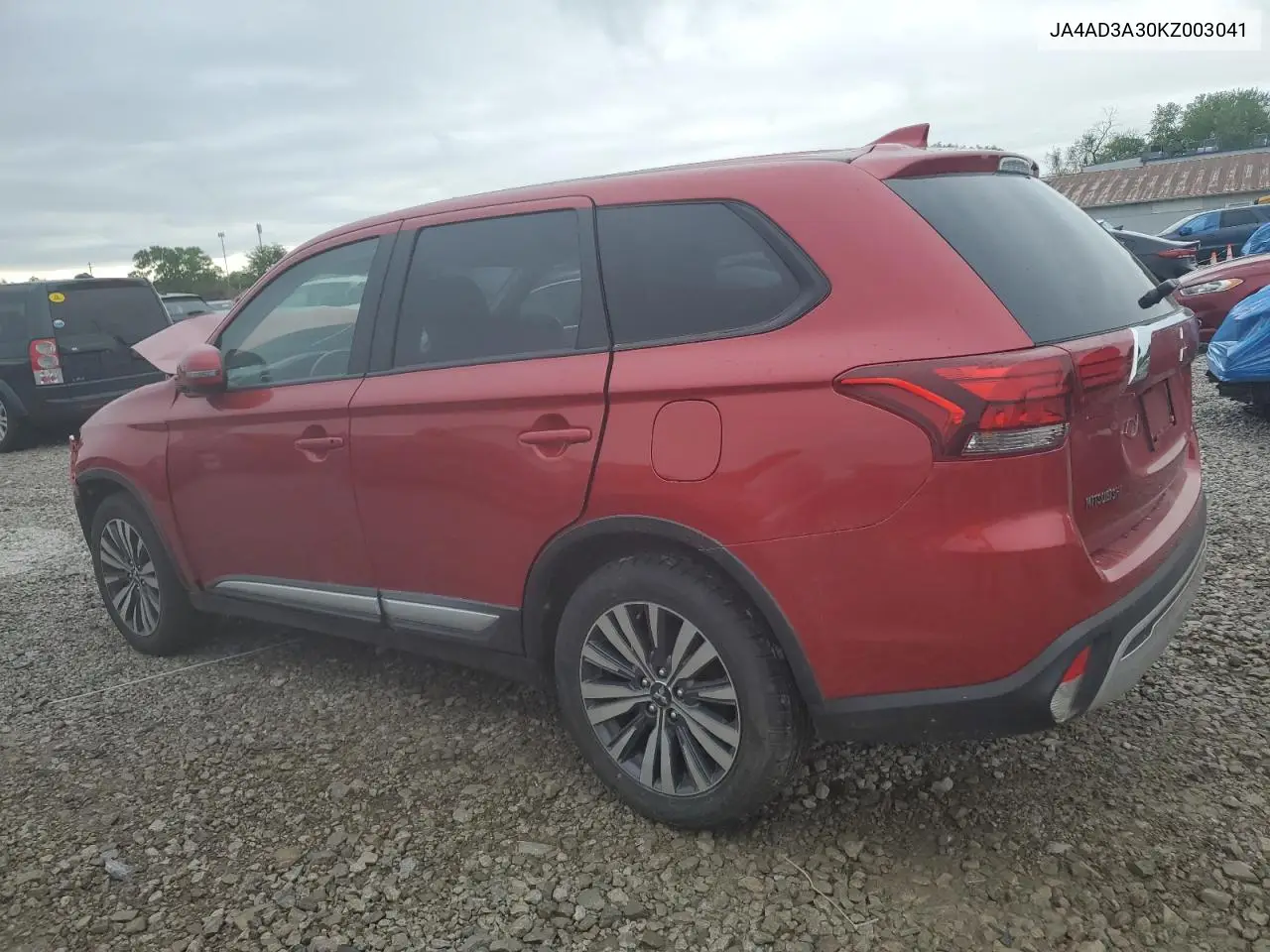 2019 Mitsubishi Outlander Se VIN: JA4AD3A30KZ003041 Lot: 56803575