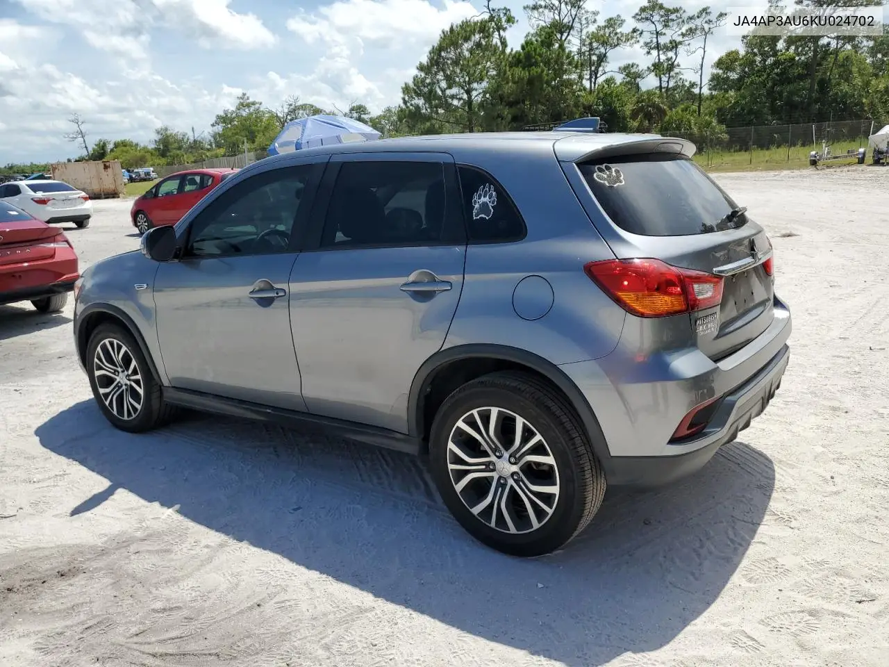 2019 Mitsubishi Outlander Sport Es VIN: JA4AP3AU6KU024702 Lot: 61674895