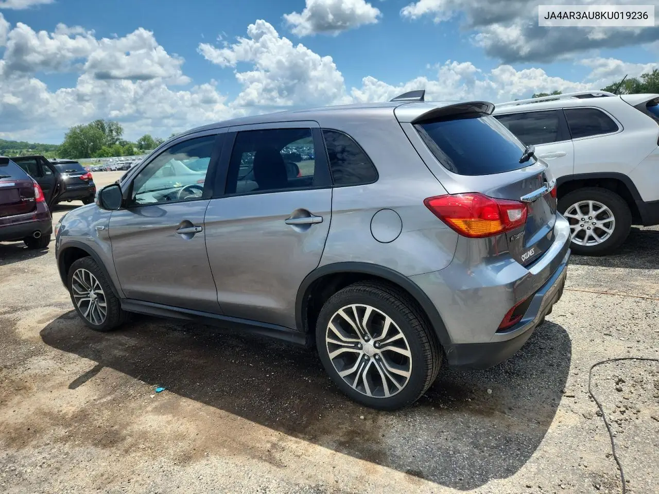 2019 Mitsubishi Outlander Sport Es VIN: JA4AR3AU8KU019236 Lot: 61816985