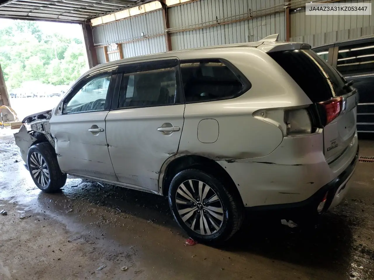 2019 Mitsubishi Outlander Se VIN: JA4AZ3A31KZ053447 Lot: 62017165