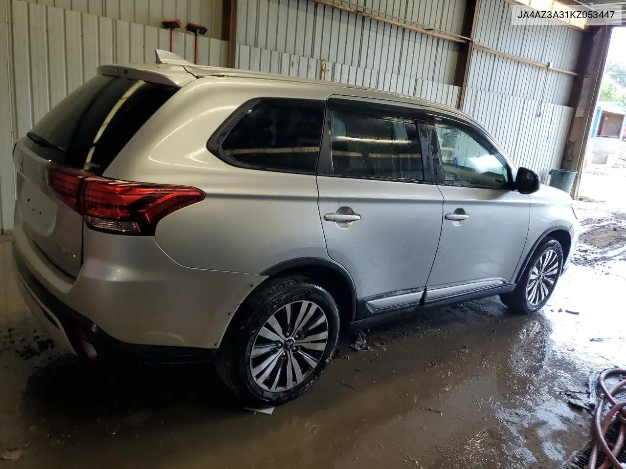 2019 Mitsubishi Outlander Se VIN: JA4AZ3A31KZ053447 Lot: 62017165