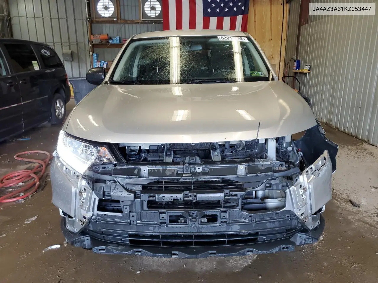 2019 Mitsubishi Outlander Se VIN: JA4AZ3A31KZ053447 Lot: 62017165