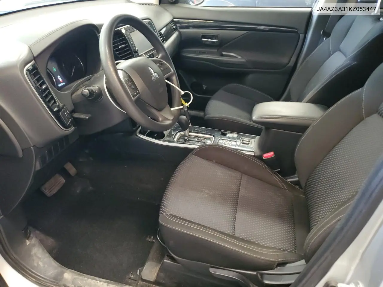 2019 Mitsubishi Outlander Se VIN: JA4AZ3A31KZ053447 Lot: 62017165