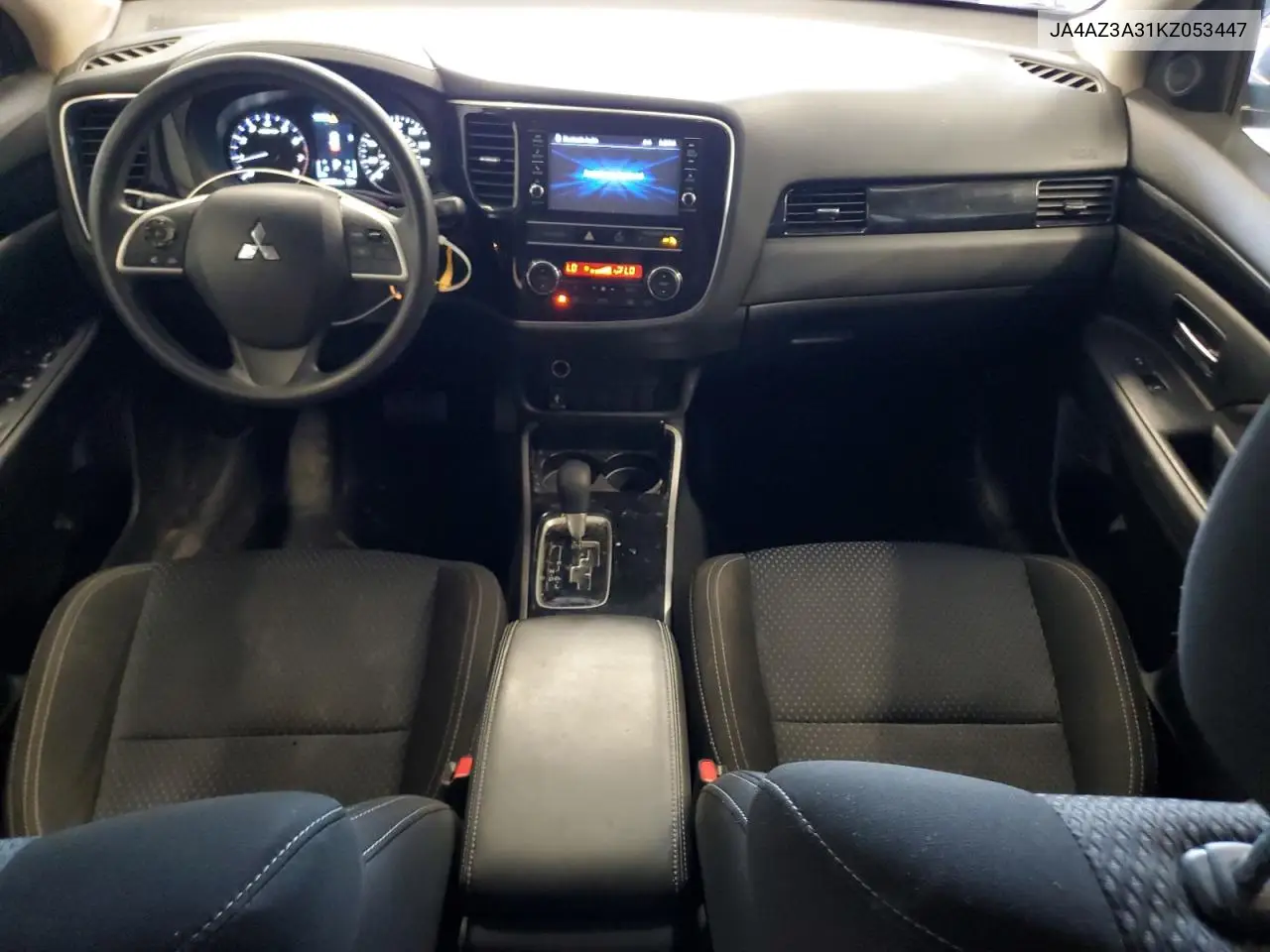 2019 Mitsubishi Outlander Se VIN: JA4AZ3A31KZ053447 Lot: 62017165