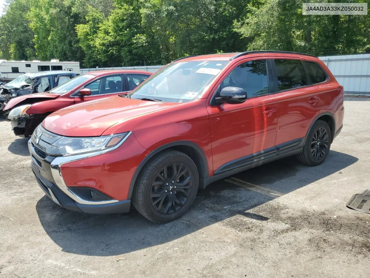 2019 Mitsubishi Outlander Se VIN: JA4AD3A33KZ050032 Lot: 62216975
