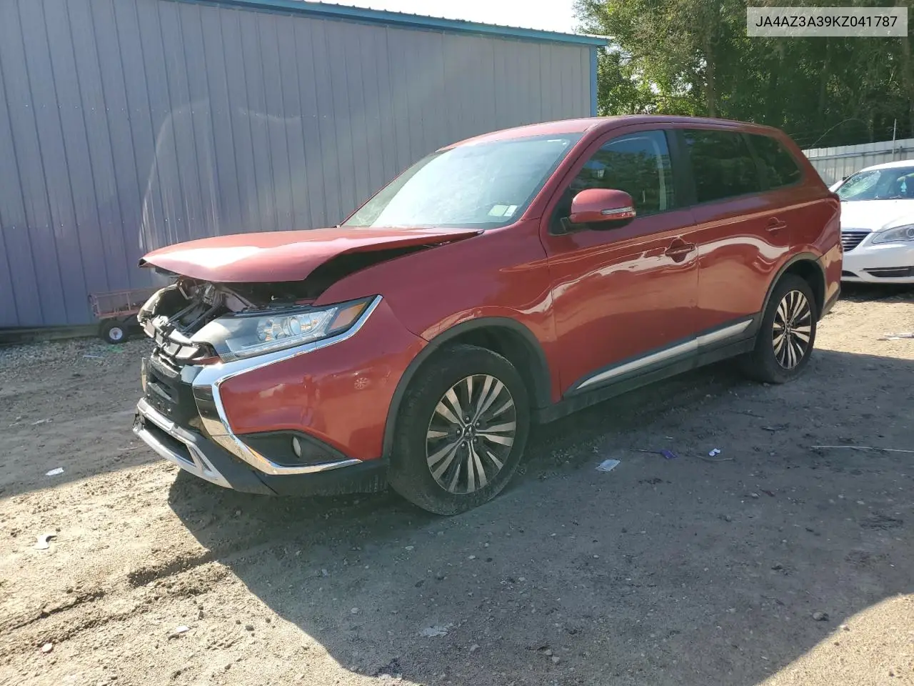 2019 Mitsubishi Outlander Se VIN: JA4AZ3A39KZ041787 Lot: 62898365