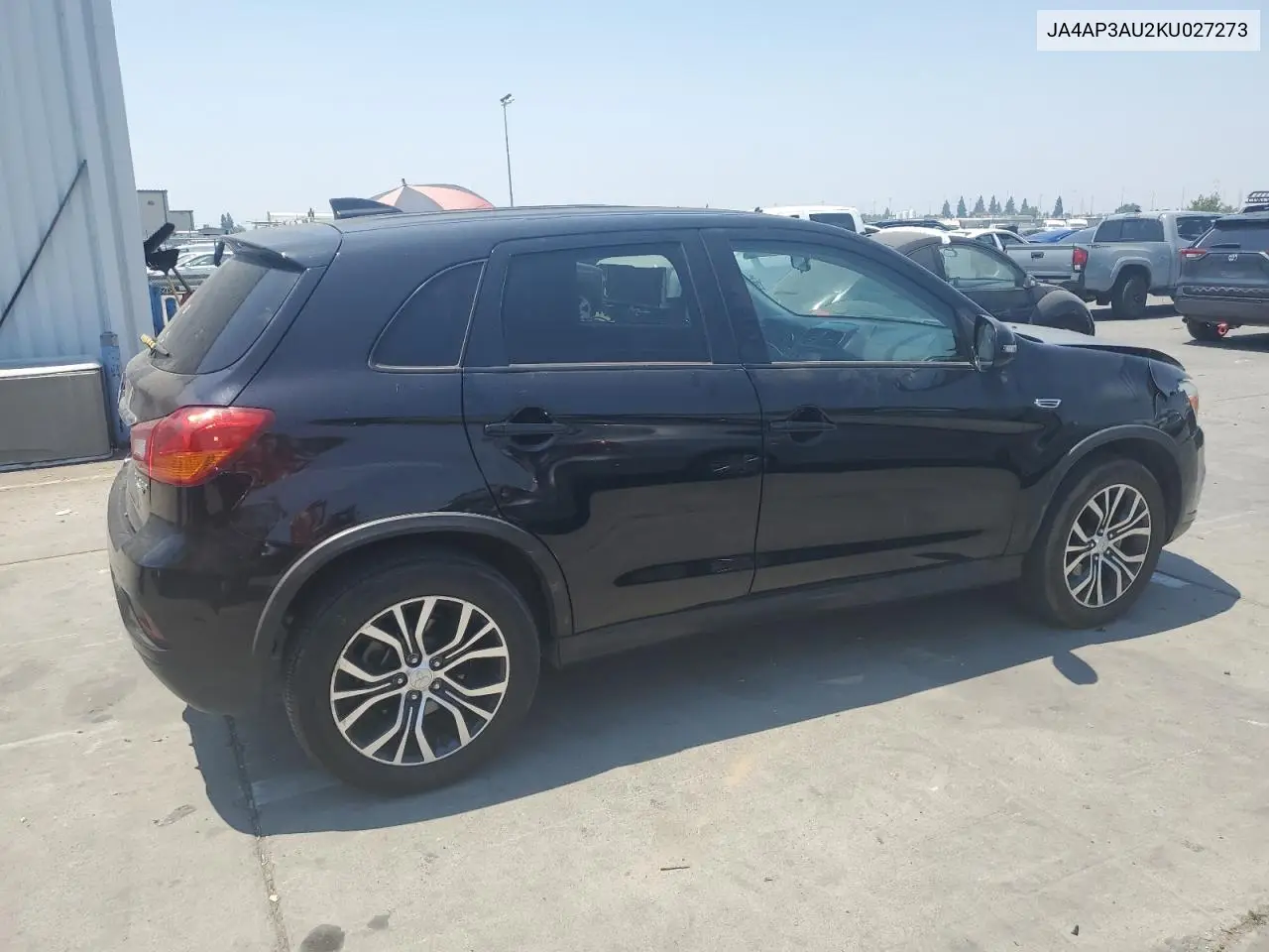 2019 Mitsubishi Outlander Sport Es VIN: JA4AP3AU2KU027273 Lot: 64306355