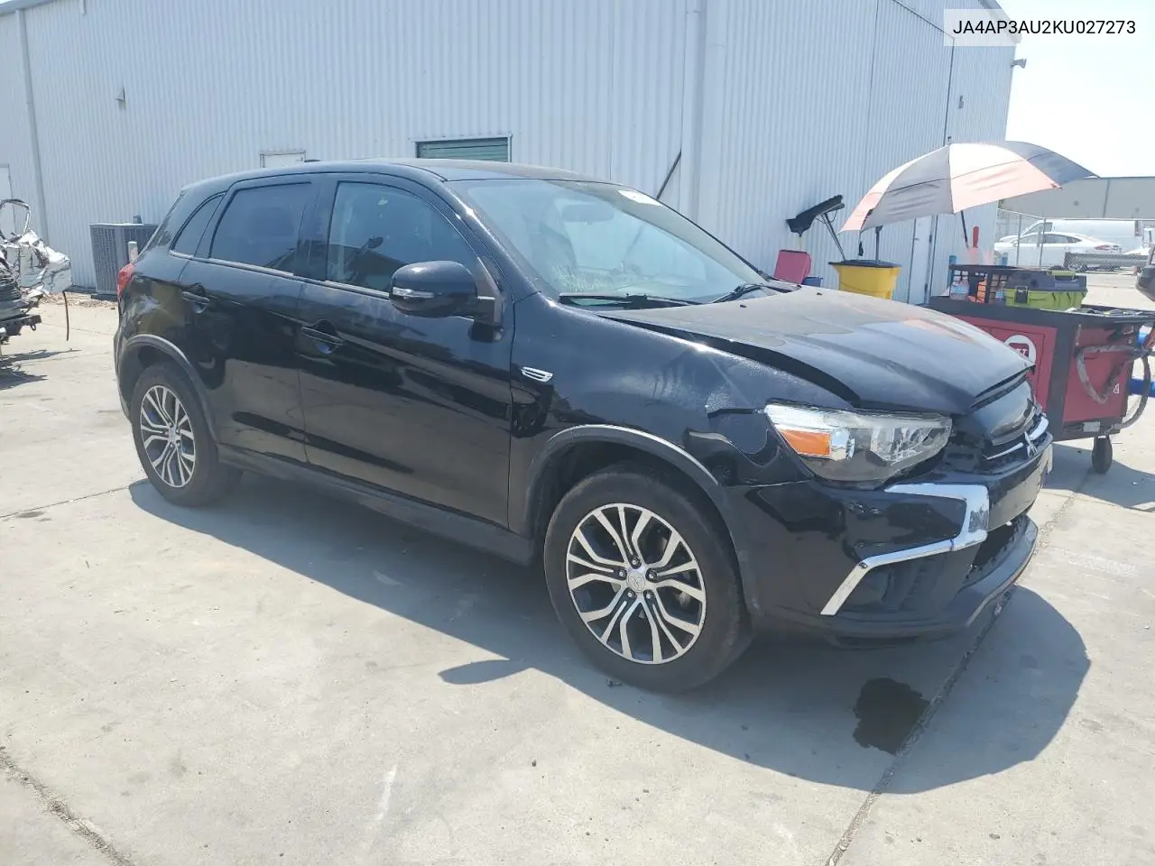 2019 Mitsubishi Outlander Sport Es VIN: JA4AP3AU2KU027273 Lot: 64306355