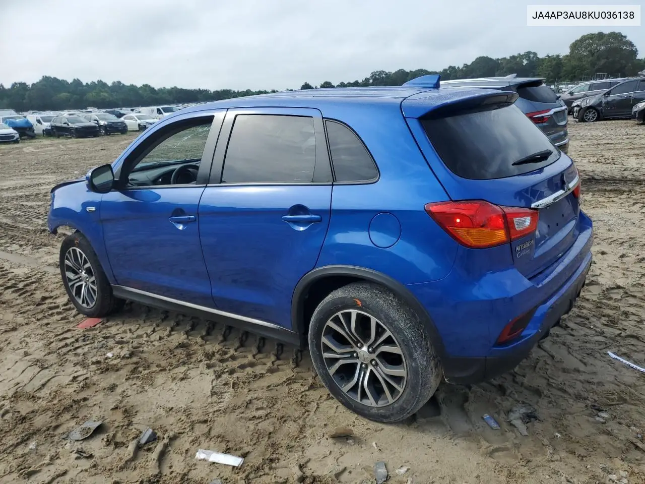 2019 Mitsubishi Outlander Sport Es VIN: JA4AP3AU8KU036138 Lot: 64318755