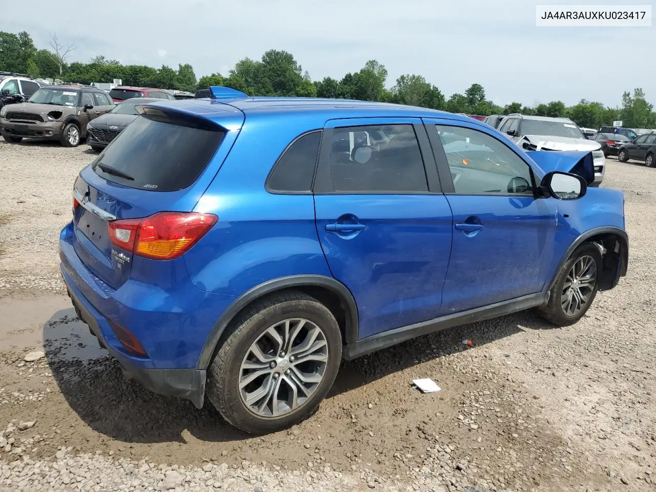 2019 Mitsubishi Outlander Sport Es VIN: JA4AR3AUXKU023417 Lot: 64353075