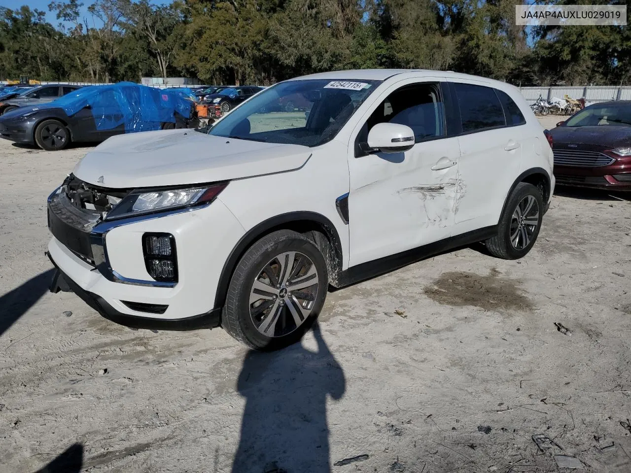 2020 Mitsubishi Outlander Sport Se VIN: JA4AP4AUXLU029019 Lot: 42542115