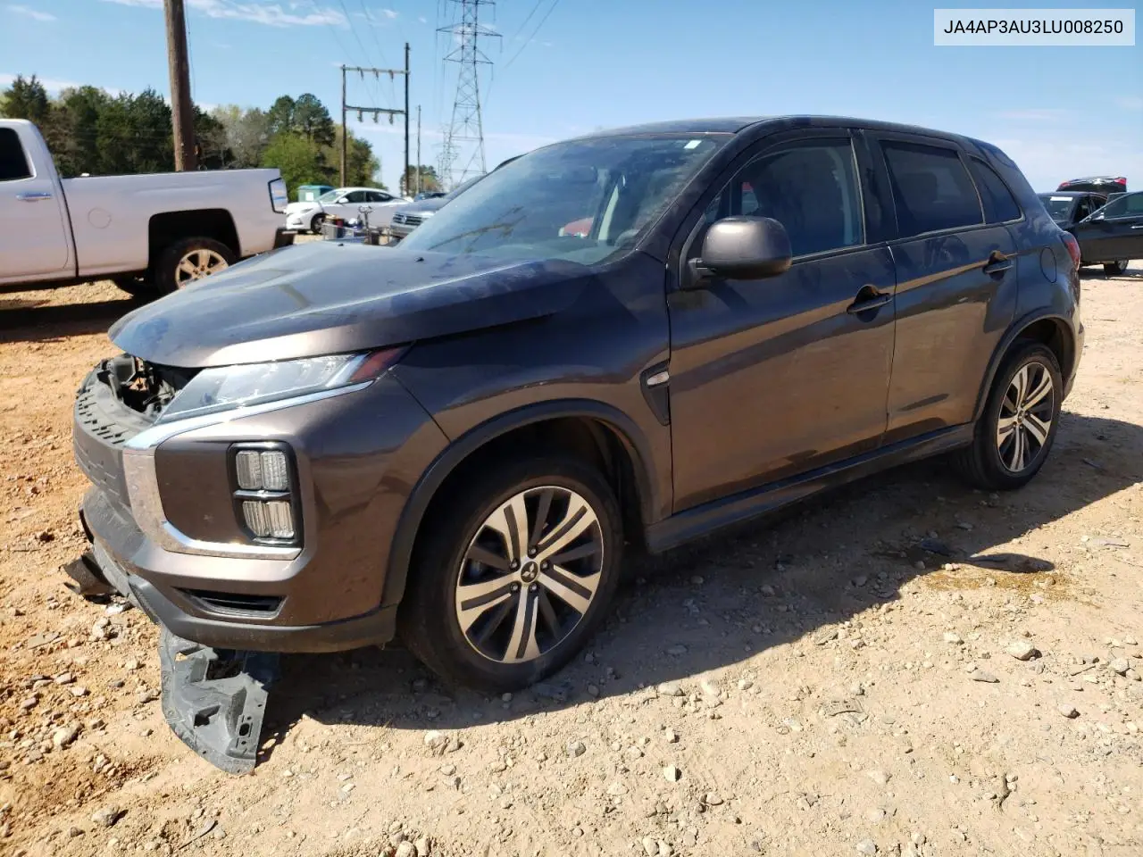 2020 Mitsubishi Outlander Sport Es VIN: JA4AP3AU3LU008250 Lot: 50710675