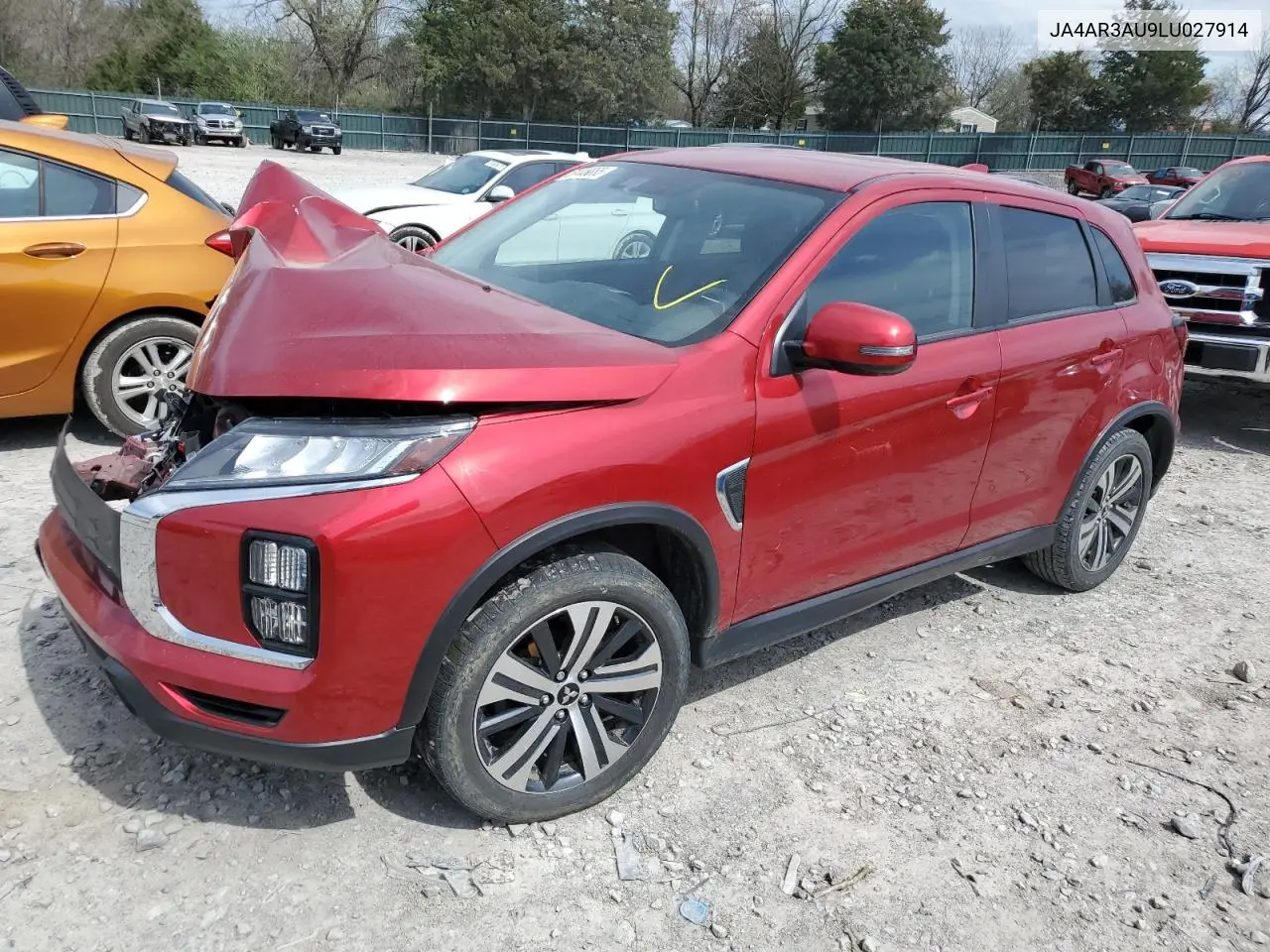 2020 Mitsubishi Outlander Sport Es VIN: JA4AR3AU9LU027914 Lot: 51448865