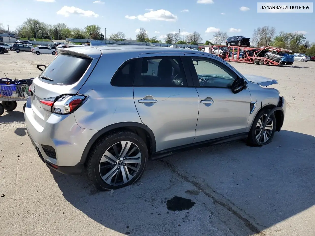 2020 Mitsubishi Outlander Sport Es VIN: JA4AR3AU2LU018469 Lot: 52233095