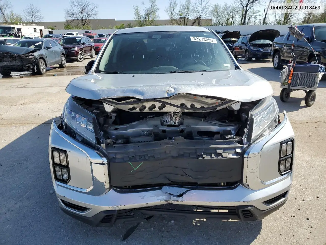 2020 Mitsubishi Outlander Sport Es VIN: JA4AR3AU2LU018469 Lot: 52233095
