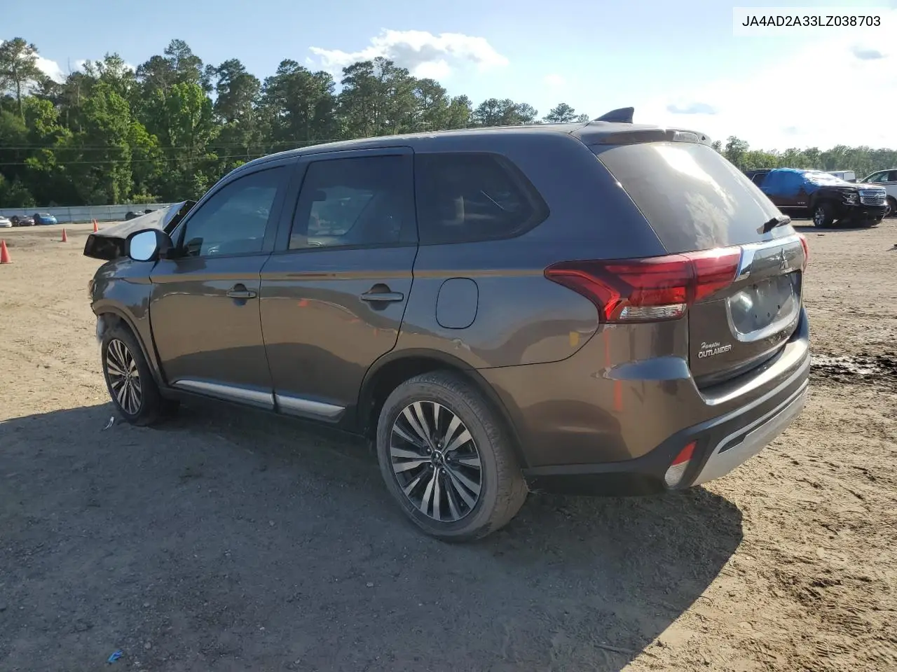 2020 Mitsubishi Outlander Es VIN: JA4AD2A33LZ038703 Lot: 56631405
