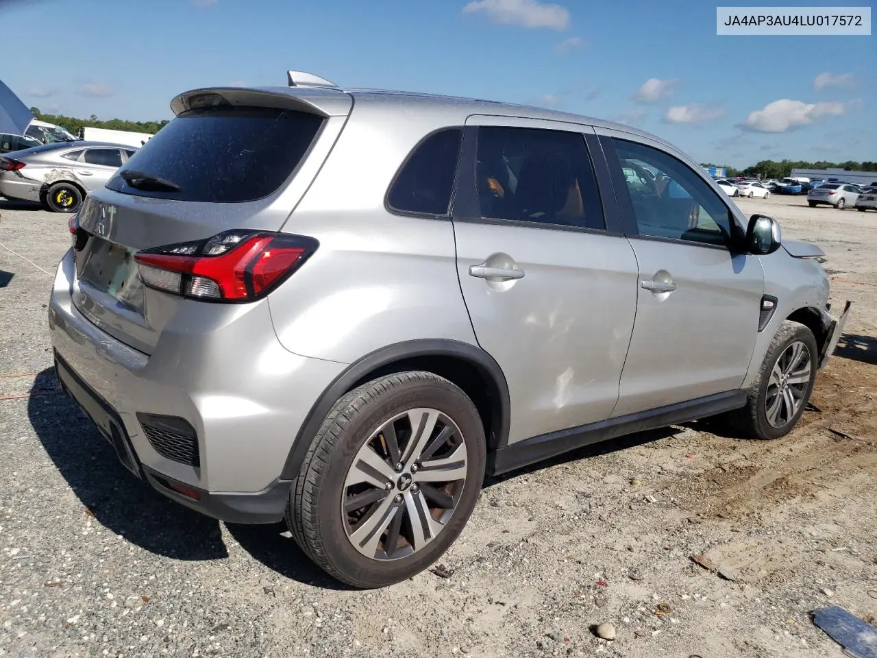 2020 Mitsubishi Outlander Sport Es VIN: JA4AP3AU4LU017572 Lot: 56796895