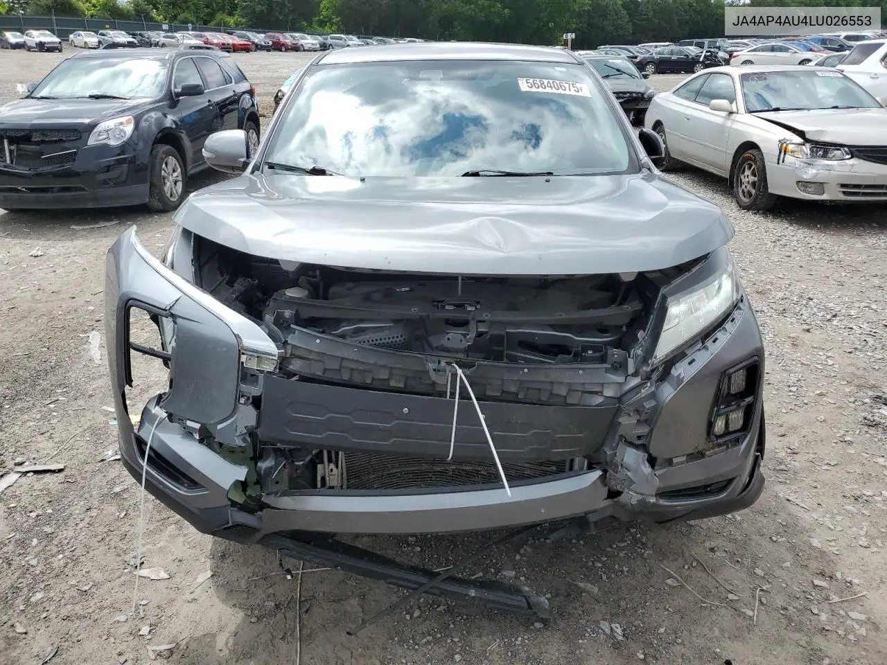 2020 Mitsubishi Outlander Sport Se VIN: JA4AP4AU4LU026553 Lot: 56840675