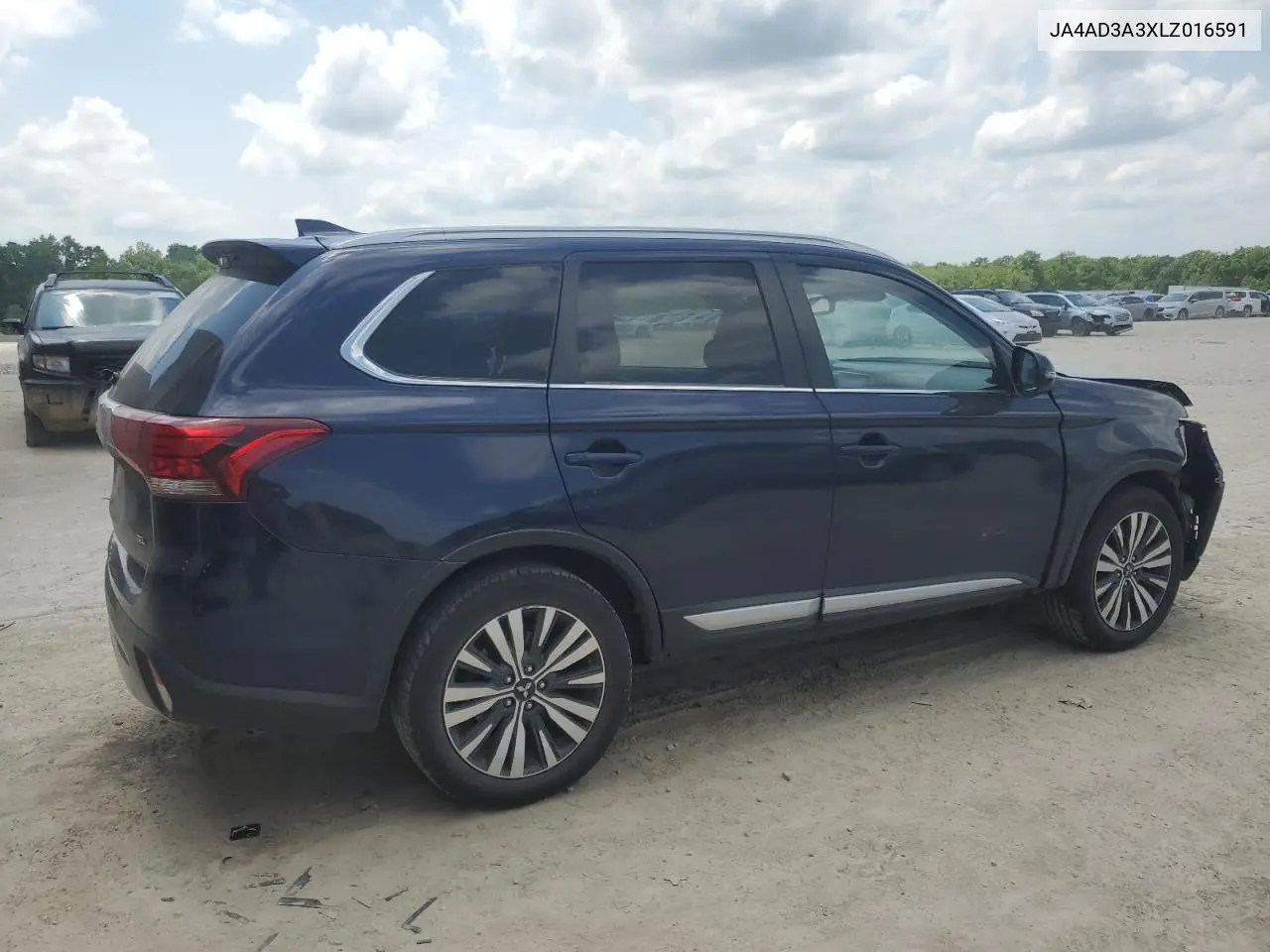 2020 Mitsubishi Outlander Se VIN: JA4AD3A3XLZ016591 Lot: 56842555