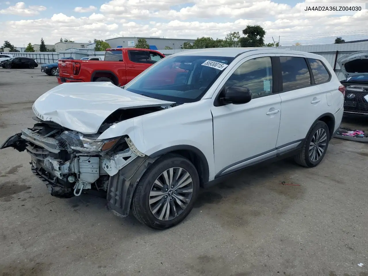 2020 Mitsubishi Outlander Es VIN: JA4AD2A36LZ004030 Lot: 56930015
