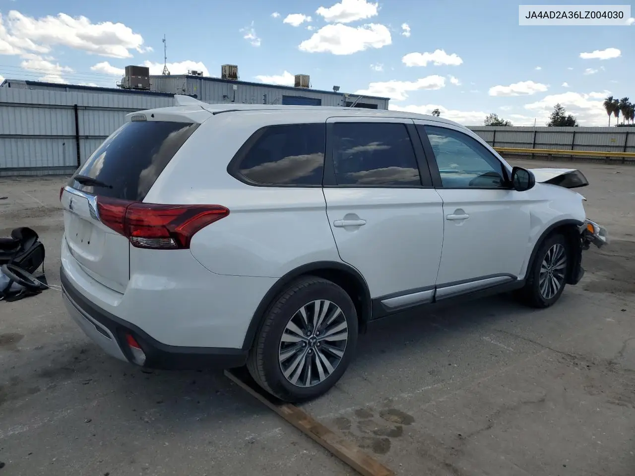 2020 Mitsubishi Outlander Es VIN: JA4AD2A36LZ004030 Lot: 56930015
