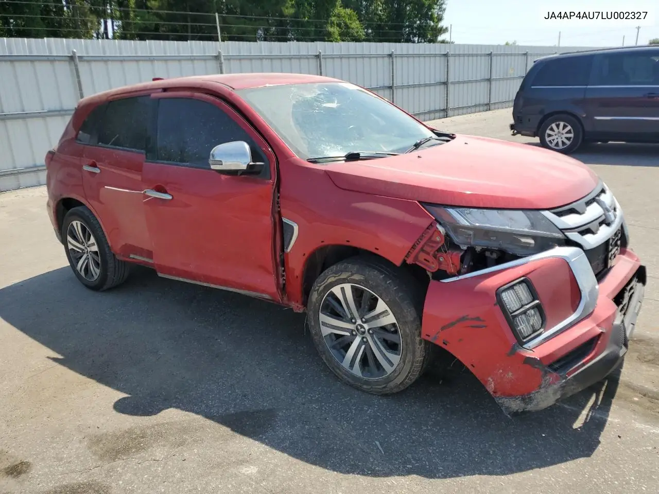 2020 Mitsubishi Outlander Sport Se VIN: JA4AP4AU7LU002327 Lot: 57664105
