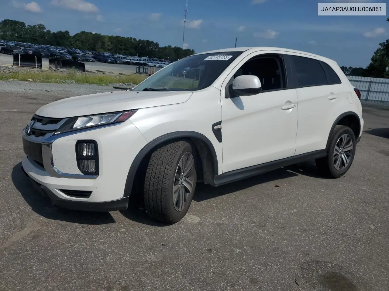 2020 Mitsubishi Outlander Sport Es VIN: JA4AP3AU0LU006861 Lot: 62745755