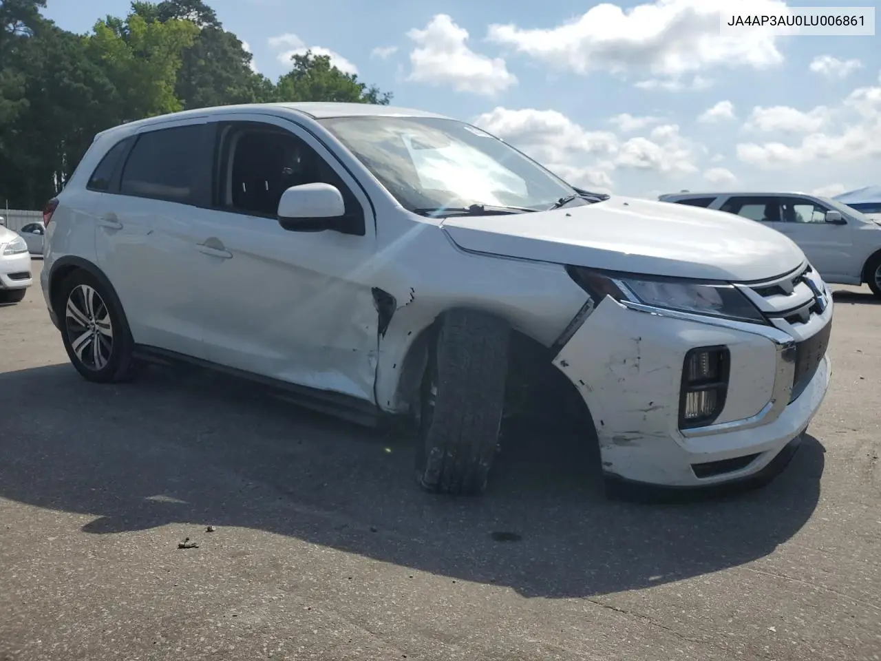 2020 Mitsubishi Outlander Sport Es VIN: JA4AP3AU0LU006861 Lot: 62745755