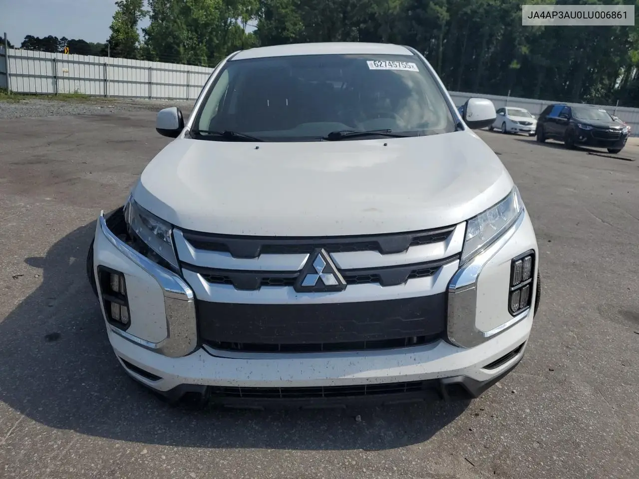 2020 Mitsubishi Outlander Sport Es VIN: JA4AP3AU0LU006861 Lot: 62745755