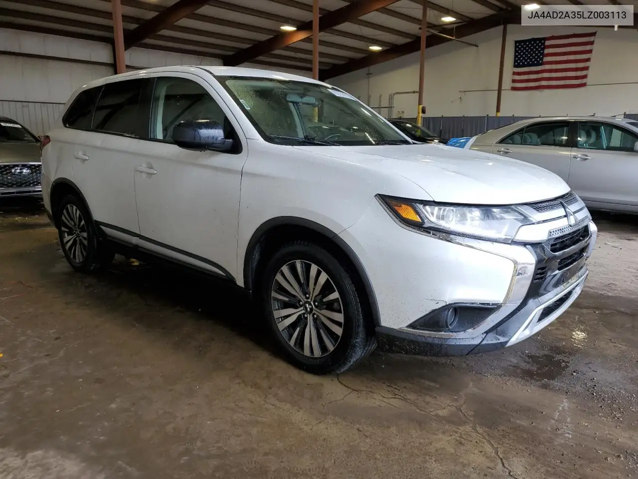 2020 Mitsubishi Outlander Es VIN: JA4AD2A35LZ003113 Lot: 62758165