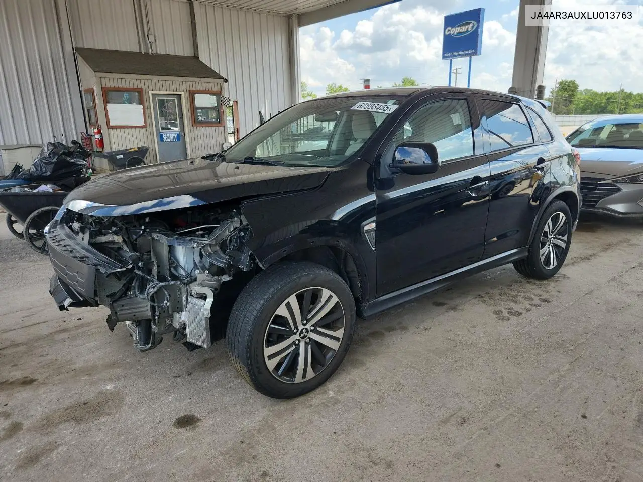 2020 Mitsubishi Outlander Sport Es VIN: JA4AR3AUXLU013763 Lot: 62893455