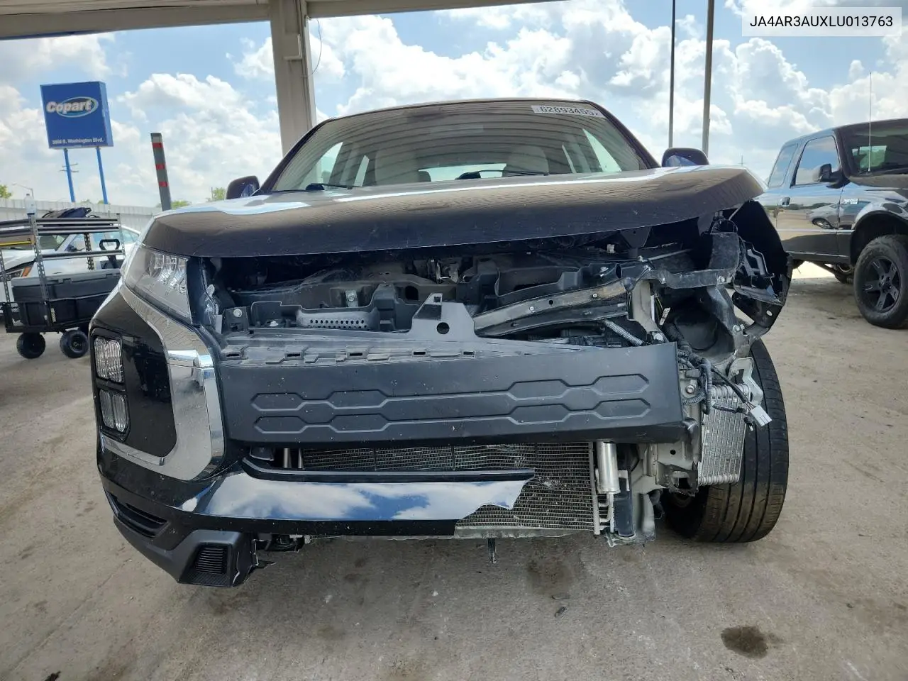 2020 Mitsubishi Outlander Sport Es VIN: JA4AR3AUXLU013763 Lot: 62893455