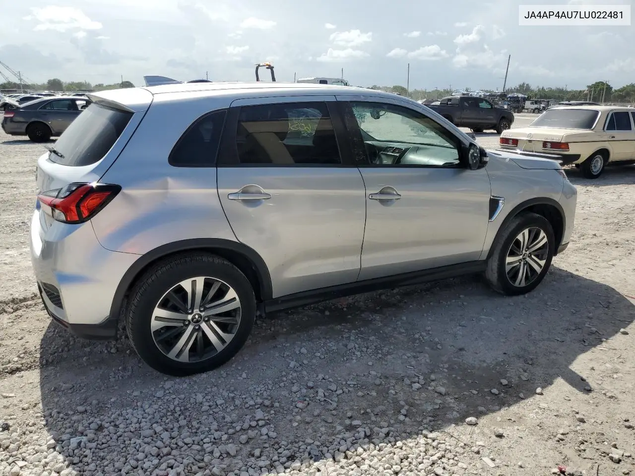 2020 Mitsubishi Outlander Sport Se VIN: JA4AP4AU7LU022481 Lot: 62902675
